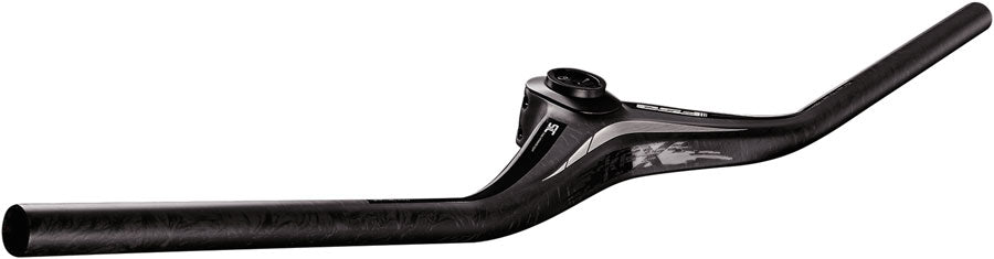 FSA KFX SiC ICR Integrated Handlebar 65mm Stem Length 780mm Width -12° Angle Internal Cable Routing – Carbon