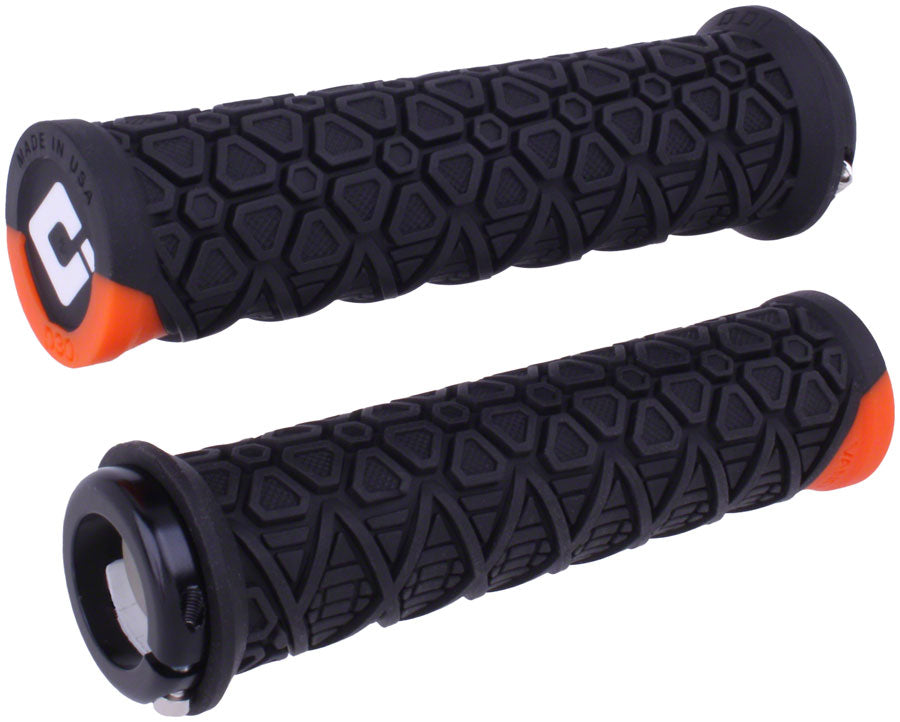 ODI Vanquish V2.1 Grips - Black Lock-On