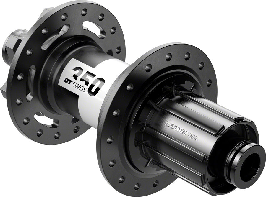DT Swiss 350 DEG Rear Hub - 12 x 148mm 6-Bolt HG 11 MTN Black 28H 72pt