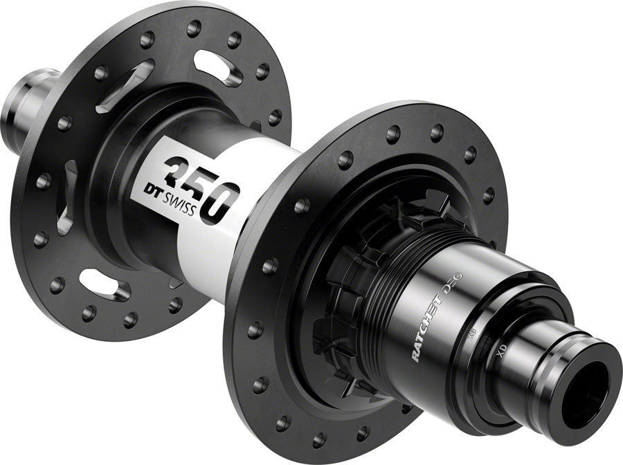 DT Swiss 350 DEG Rear Hub - 12 x 148mm Center-Lock XD Black 28H 72pt