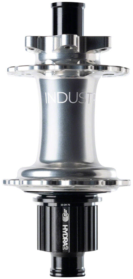 Industry Nine Hydra 2 Classic Rear Hub - 12 x 148mm 6-Bolt Micro Spline Silver 32H