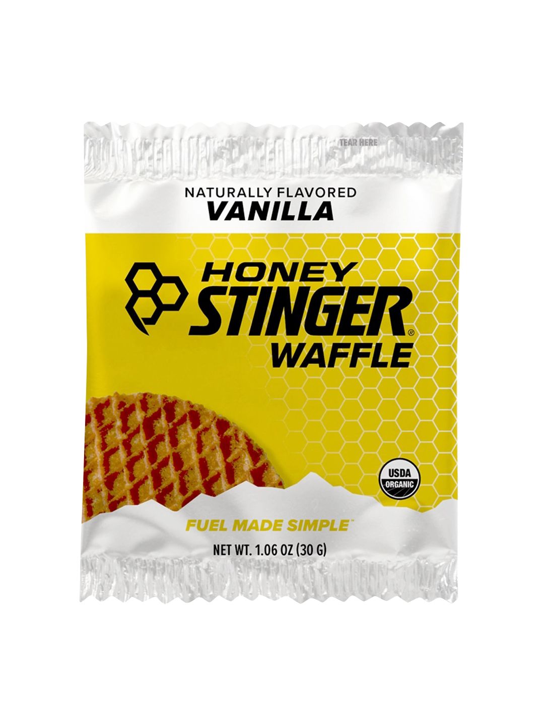 Supplement Honey Stinger Organic Waffle Vanilla 12 Pack