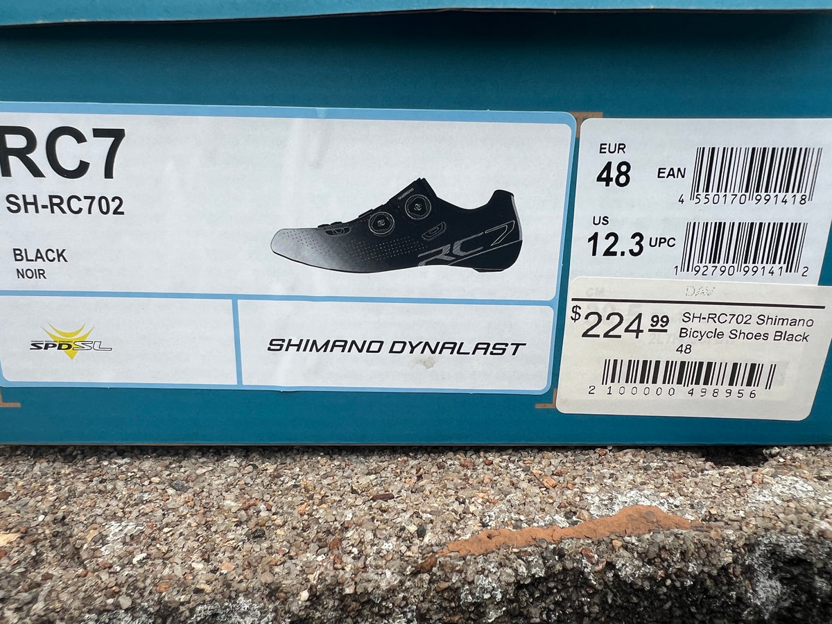 SH-RC702 Shimano Bicycle Shoes Black 46.5