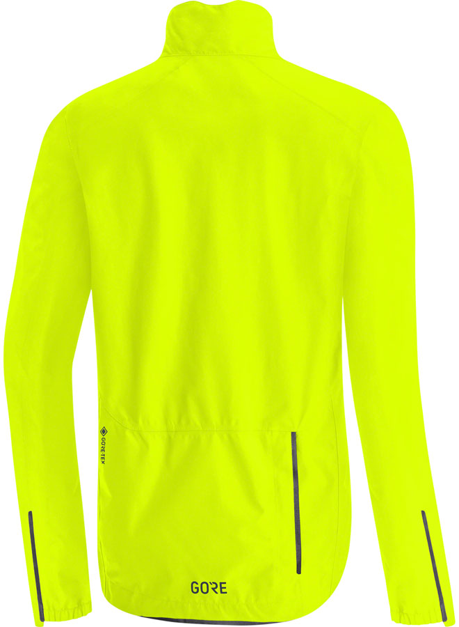 Gorewear Gore Tex Paclite Jacket - Neon Yellow Mens Small