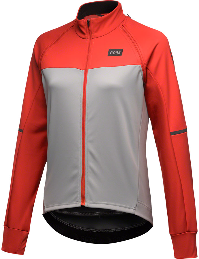 Gorewear Phantom Jacket - Lab Gray/Fireball Womens Small