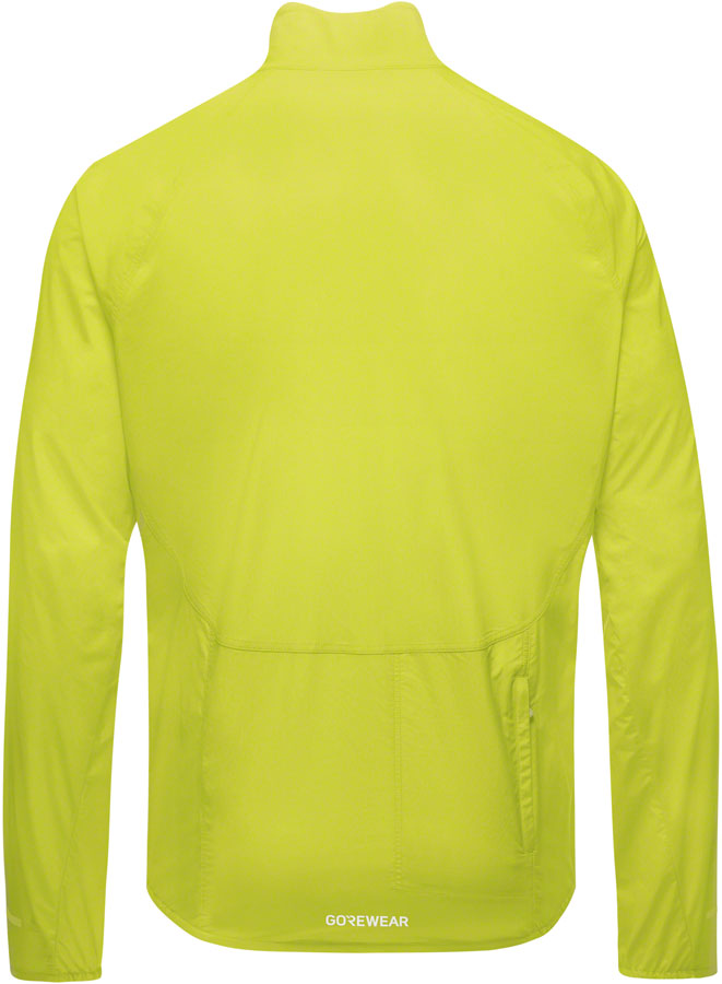 Gorewear Spinshift Windbreaker - Lime Yellow Mens Small