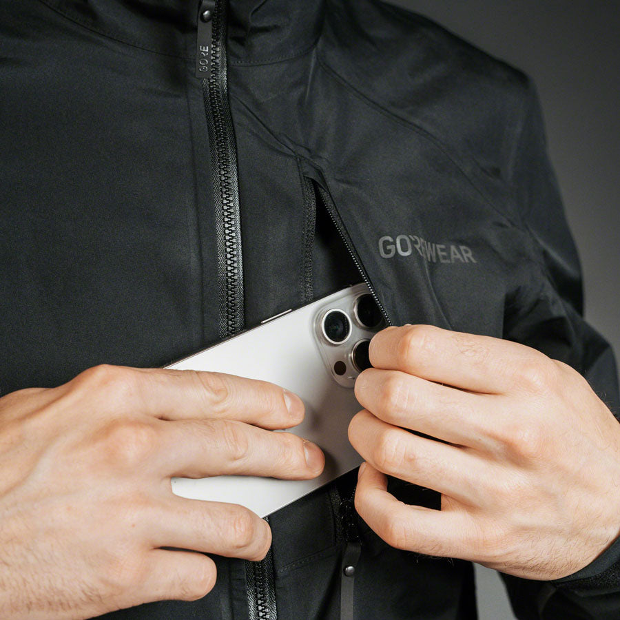 Gorewear Glidewheel Gore-Tex Jacket - Black Mens Small