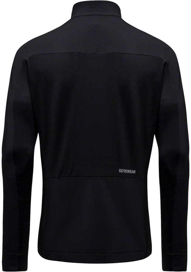 Gorewear Trail KPR Hybrid 1/2-Zip Jersey - Black Mens Large
