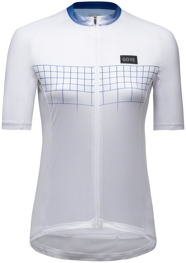 Gorewear Grid Fade Jersey 2.0 - White/Blue Womens X-Small