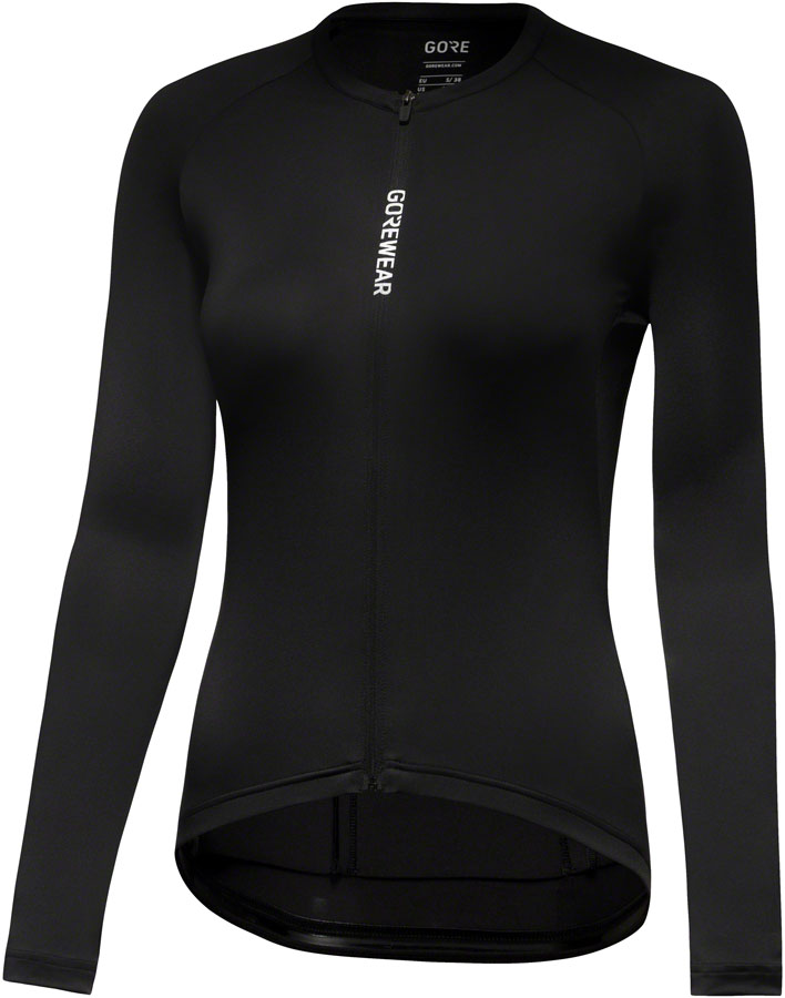 Gorewear Spinshift Long Sleeve Jersey - Black Womens Medium/8/10