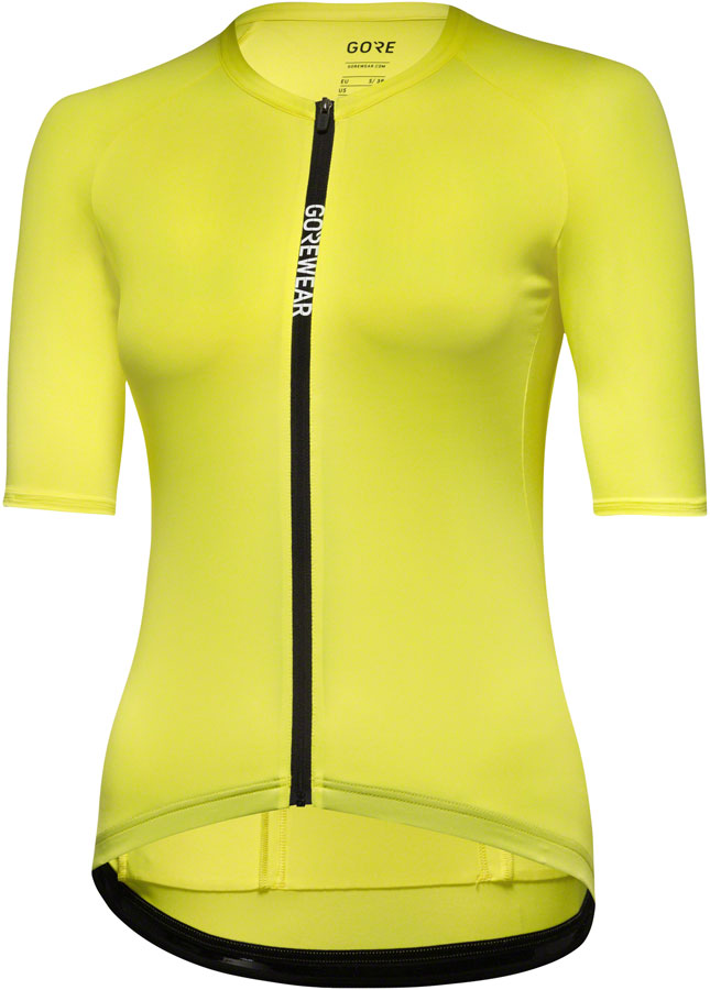 Gorewear Spinshift Jersey - Neon Yellow Womens Medium/8/10