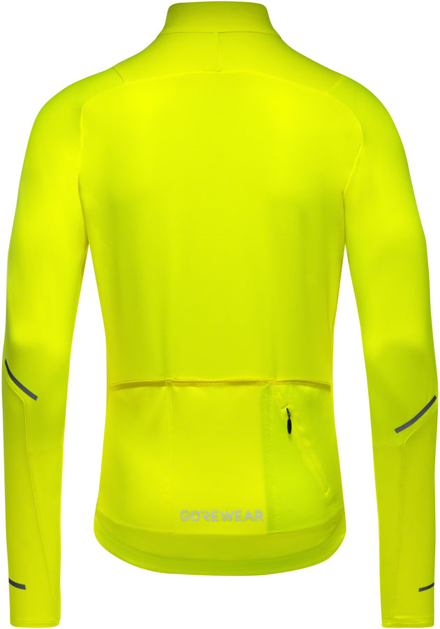 Gorewear Spinshift Thermo Long Sleeve Jersey - Yellow Mens Small