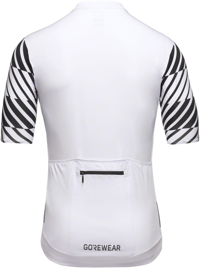 Gorewear Swiftride Optical Jersey - White/Black Mens Medium