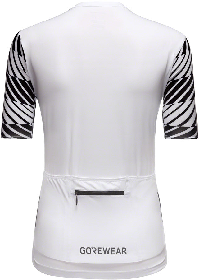 Gorewear Swiftride Optical Jersey - White/Black Womens Medium
