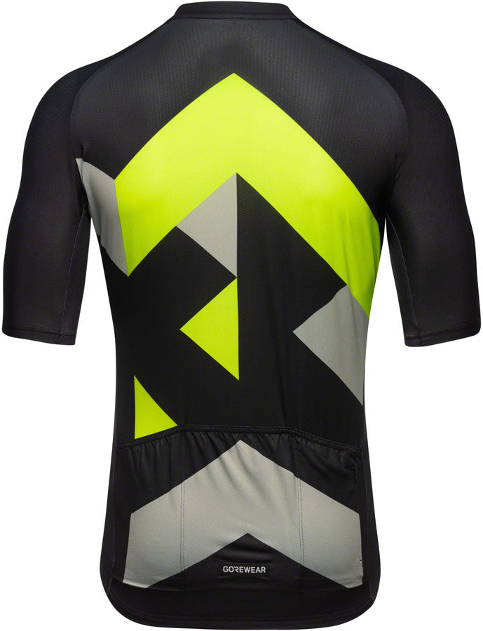 Gorewear Spirit Signal Jersey - Black/Yellow Mens Small