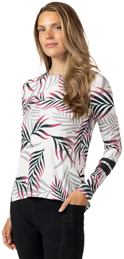 Terry Soleil Flow Long Sleeve Top - Womens Caicos Small
