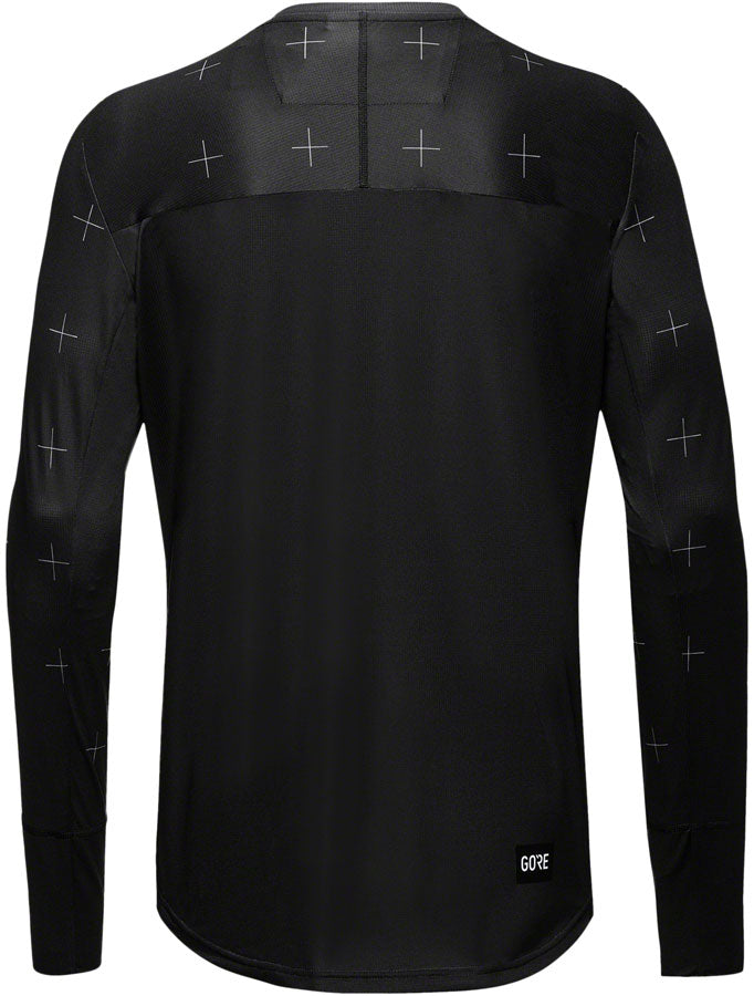 Gorewear Trail KPR Daily Jersey - Long Sleeve Black Mens Large