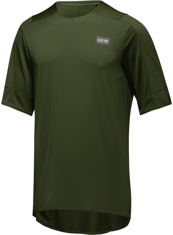 Gorewear Trail KPR Tech Jersey - Utility Green Mens X-Large