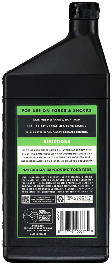 Stans Biobased Suspension Oil - 2.5WT 1L