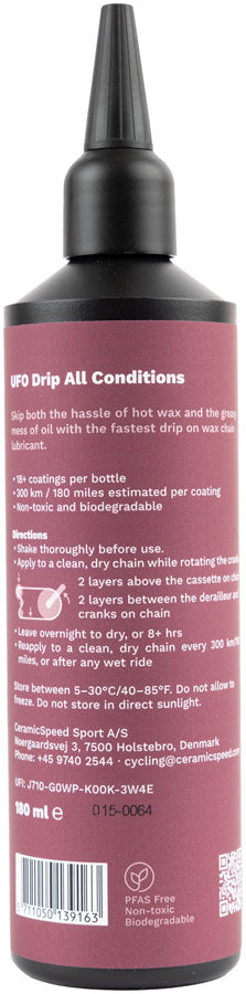 CeramicSpeed UFO Drip Lube 180ml