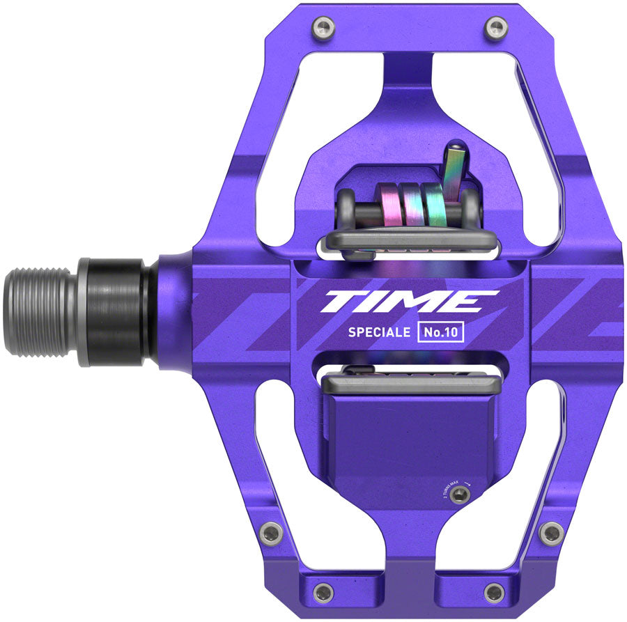 Time Speciale 10 Pedals Dual Sided Clipless Platform Aluminum 9 16 Purple Large B1