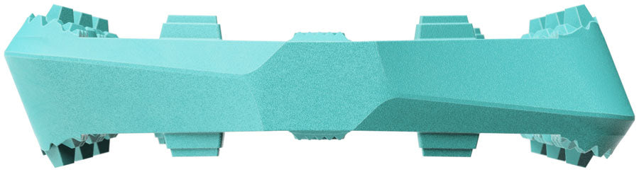 Crankbrothers Stamp 0 Pedals - Platform Aluminum 9/16" Turquoise Small