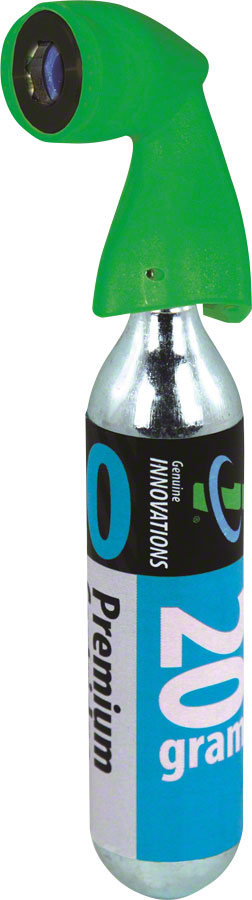 Genuine Innovations Microflate Nano Inflator Includes 20g Threaded CO2 Cartridge