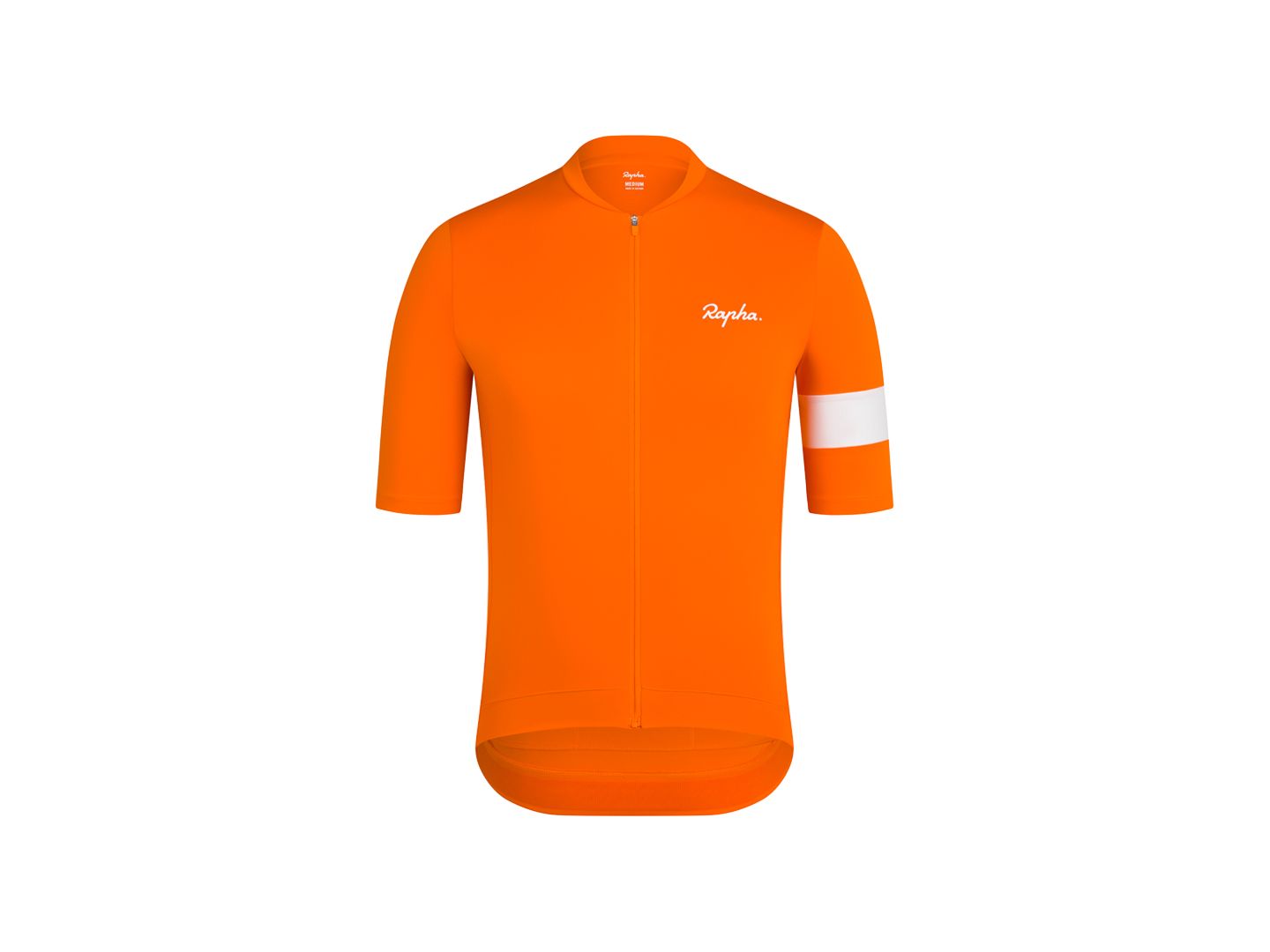 Jersey Rapha Core Small Bright Orange/White