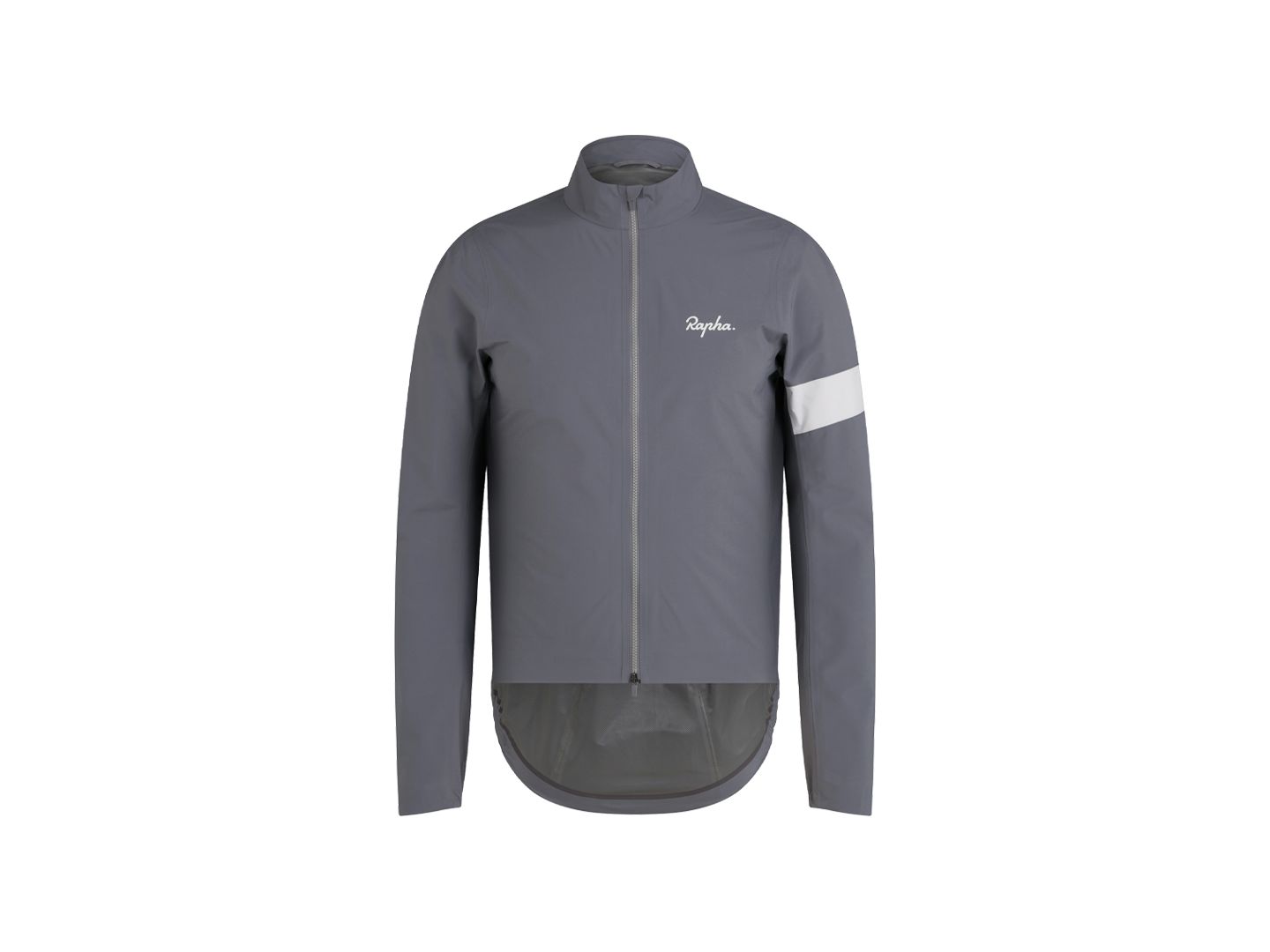 Jacket Rapha Core Rain Men X-Large Grey/White