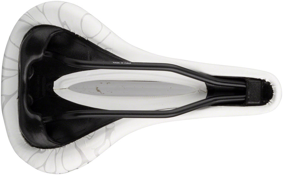 Terry Butterfly Chromoly Saddle - Chromoly White Womens