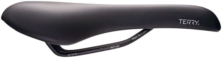 Terry Fly Chromoly Saddle - Chromoly Black Mens