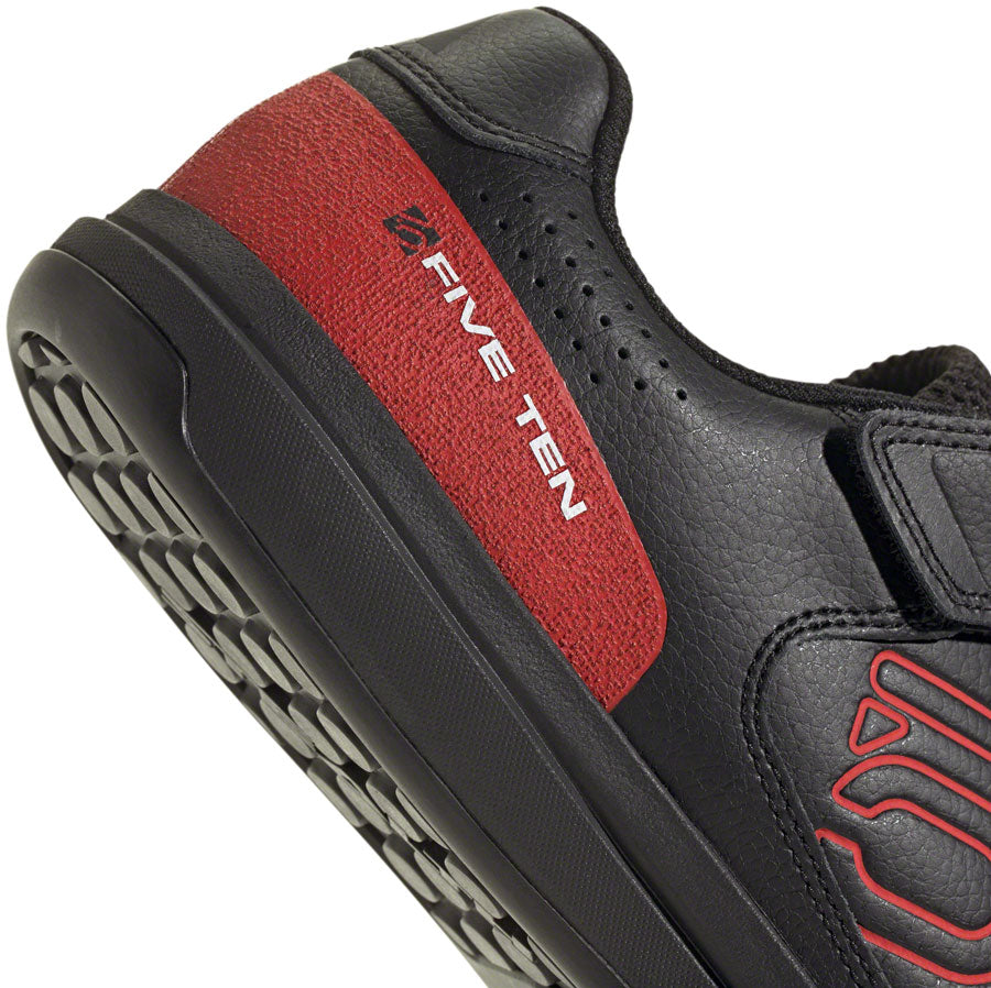 Five Ten Hellcat Mountain Clipless Shoes - Mens Core Black/Red/FTWR White 8