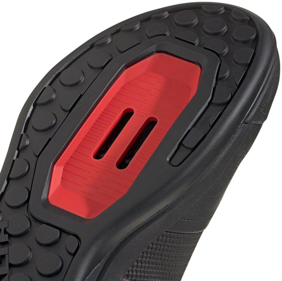 Five Ten Hellcat Pro Mountain Clipless Shoes - Mens Core BLK/Core BLK/Red 15