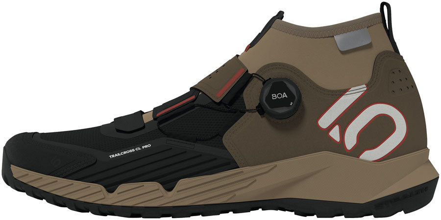 Five Ten Trailcross Pro Mountain Clipless Shoes - Mens Cardboard/Off White/BLK 10