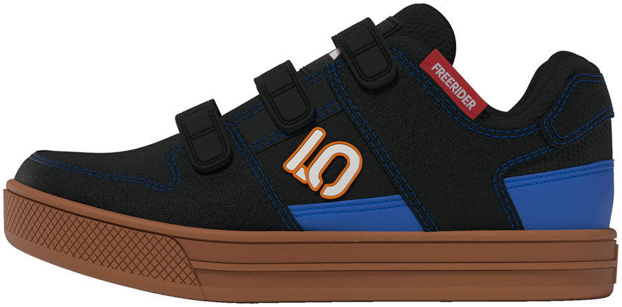 Five Ten Freerider VCS Flat Shoes - Kids Pure Orange/Pure Orange/Blue 13.5K