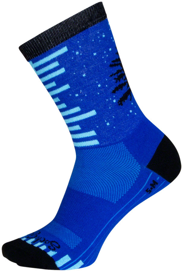 SockGuy Night and Day Crew Sock - 6" Large/X-Large