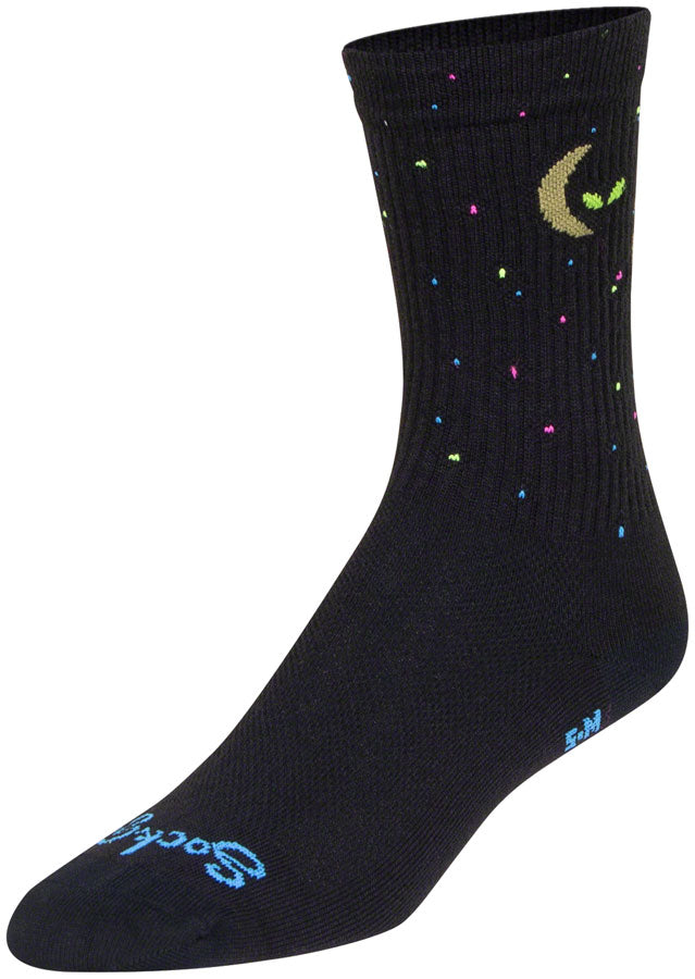 SockGuy Crew Lunalien Socks - 6" Small/Medium