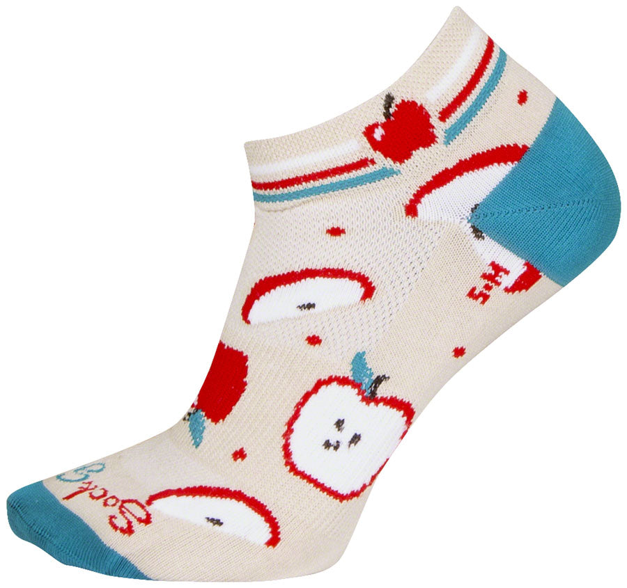 SockGuy Classic Low Orchard Socks - 1" Womens Small/Medium