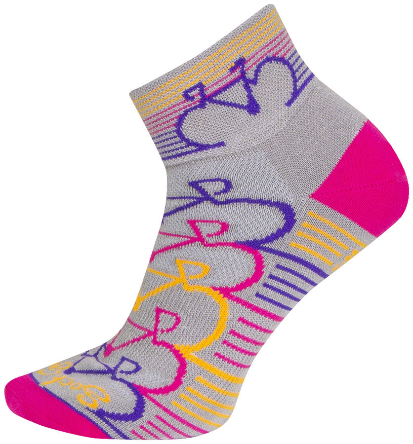 SockGuy Classic Low Streamline Socks - 2" Womens Small/Medium