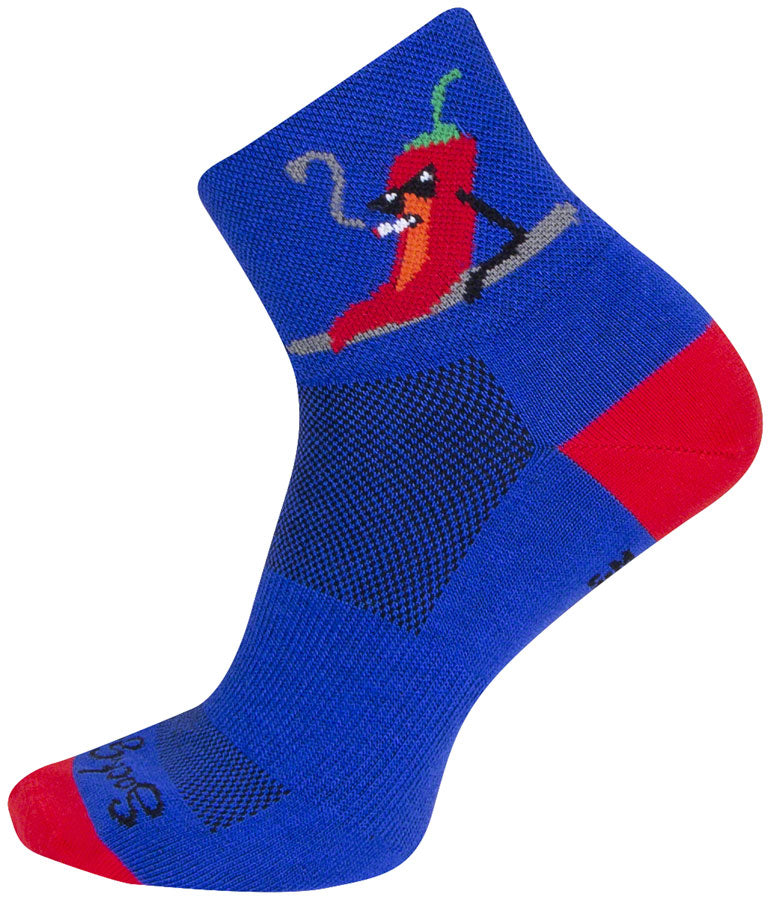 SockGuy Classic Smokin HotSocks - 3" Large/X-Large