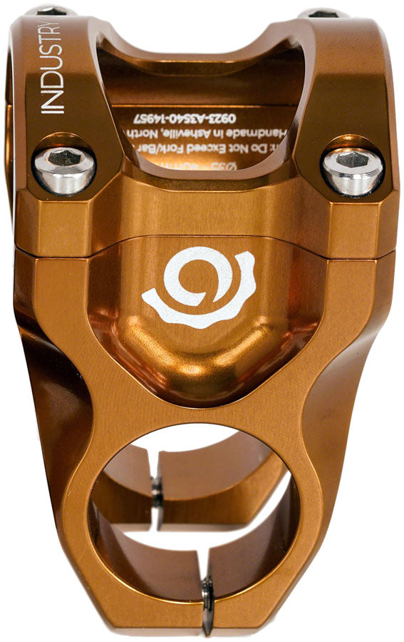 Industry Nine A35 Stem - 32mm 35 Clamp +/-9 1 1/8" Aluminum Bronze