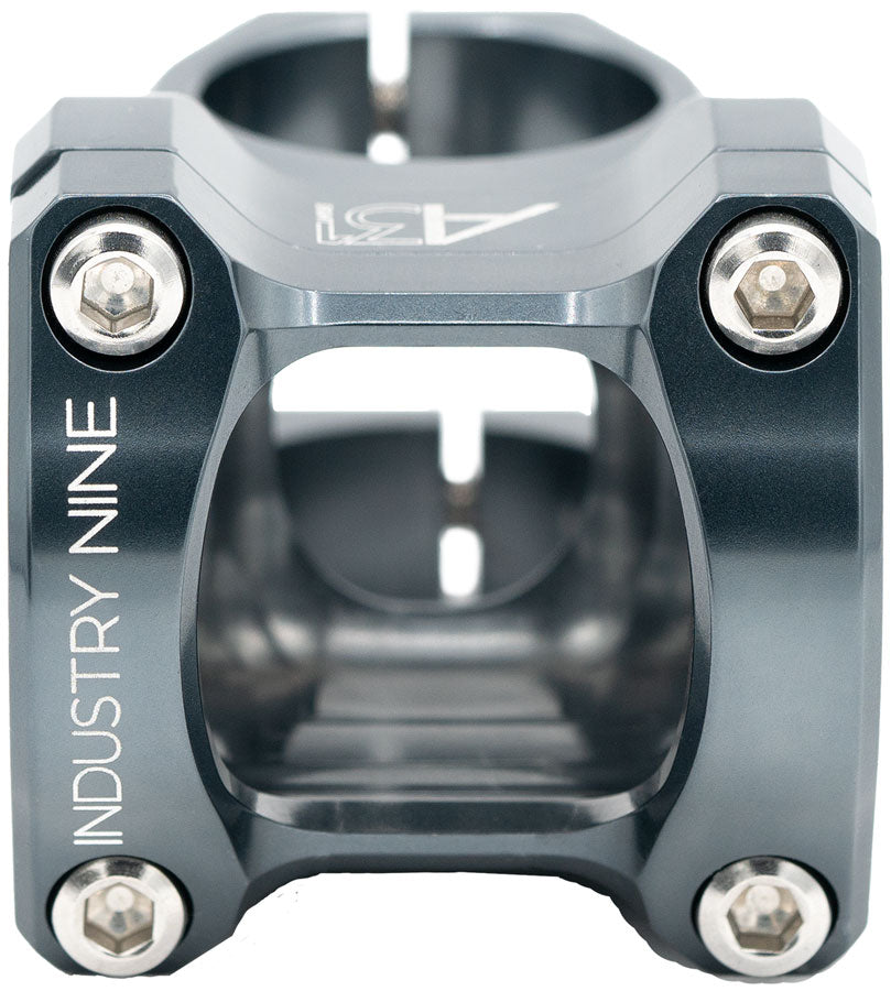Industry Nine A35 Stem - 32mm 35mm Clamp +/-5 1 1/8" Aluminum Lunar Gray 20th Anniversary