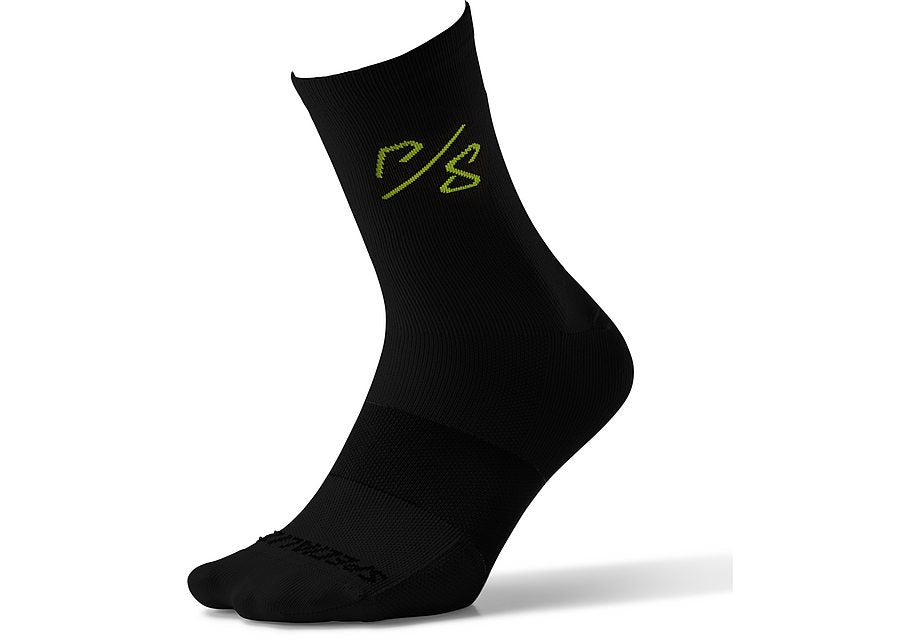 Specialized Soft Air Tall Sock Sagan Decon Green Black S