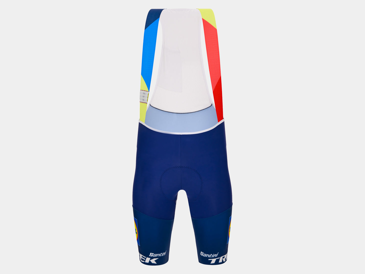 Short Santini Trek Team Bib Medium Blue/Yellow