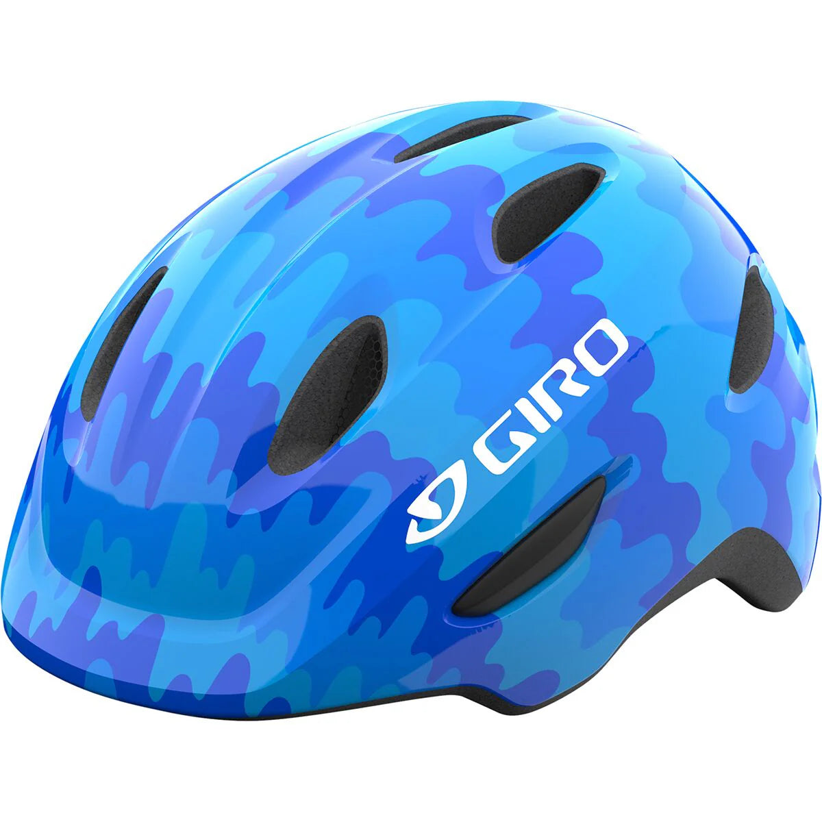 Giro Scamp MIPS Cycling Helmet - Kid's Blue Splash Small
