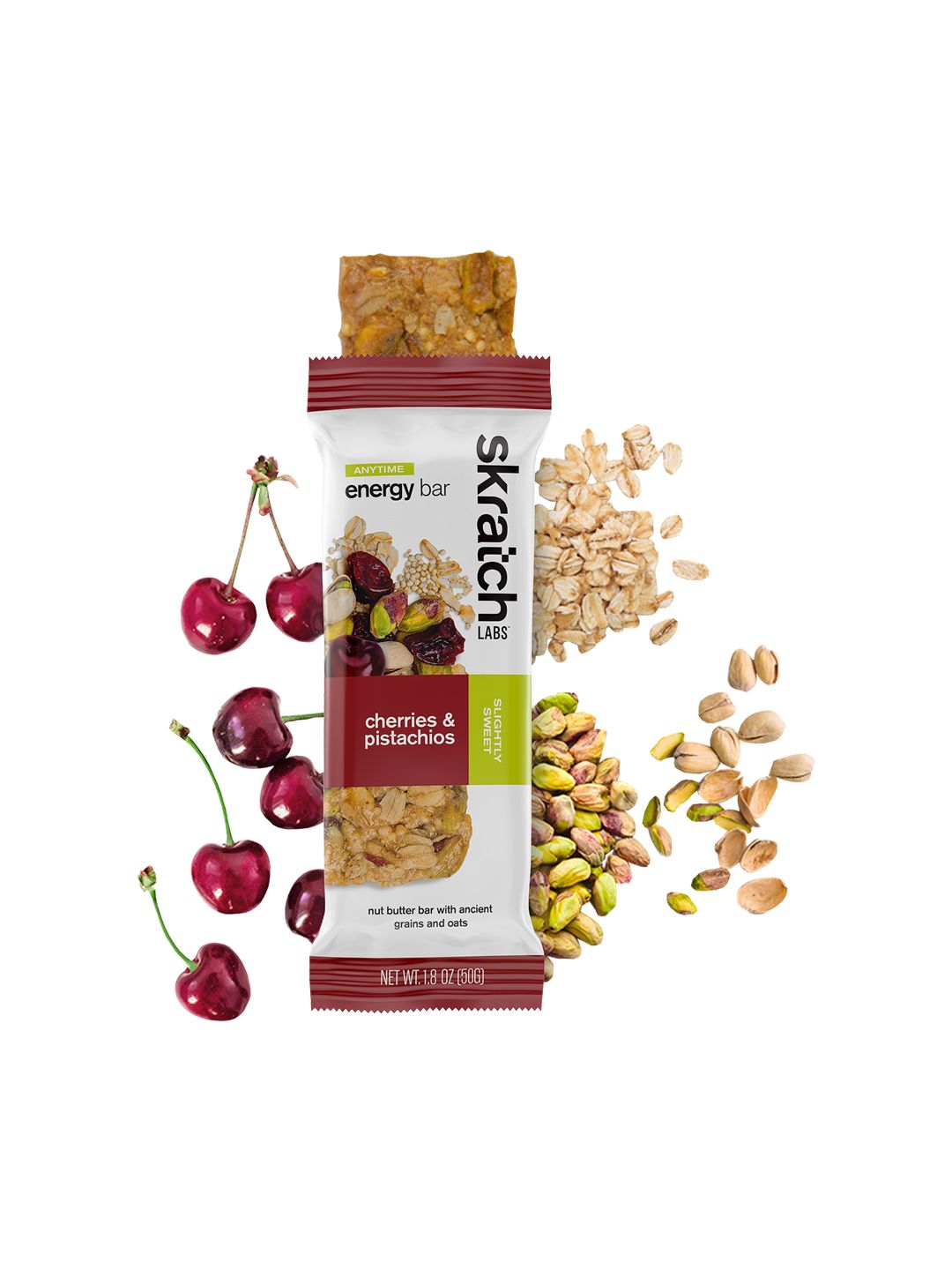 Supplement Skratch Energy Bar Cherry Pistachio 12/Box