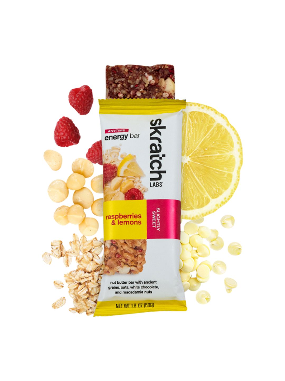 Supplement Skratch Energy Bar Raspberries & Lemons 12 Pack