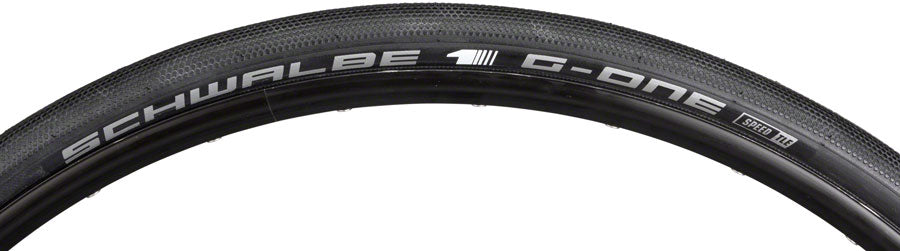 Schwalbe G-One Speed Tire - 700 x 40 / 28 x 1.50 Tubeless Folding BLK V-Guard Addix