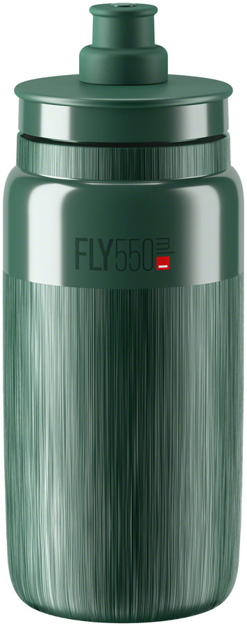 Elite Fly Tex Water Bottle - 550ml Dark Green