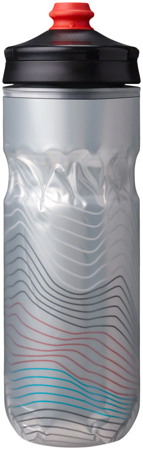Hydrapak Polar Surge Ascent Insulated Water Bottle - 20oz Silver